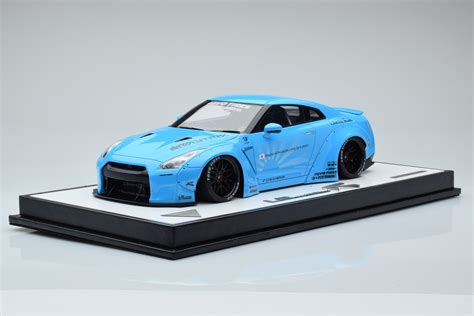 Nissan Gt R R Liberty Walk Perl Blau Enten Schwanz