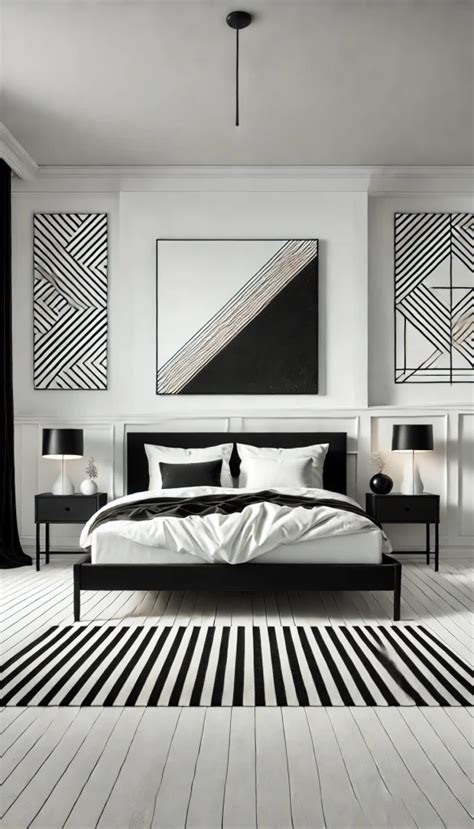 21 Stunning Black And White Bedroom Ideas That Will Transform Your Space 🛏️