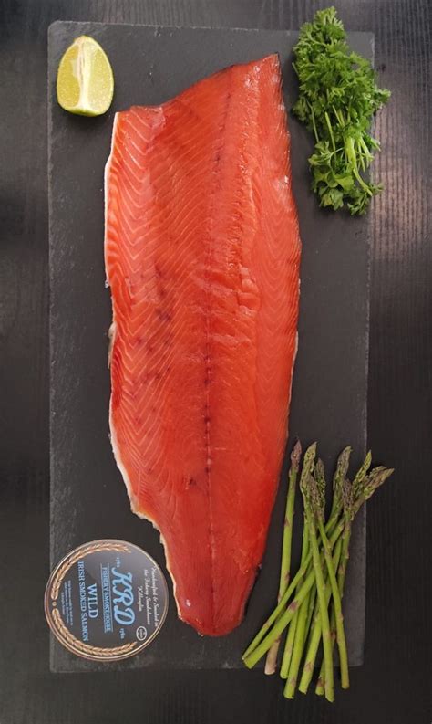 Krd Wild Irish Smoked Salmon Whole Krd Fisheries