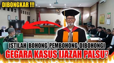 Geger Ahli Bahasa Ini Bongkar Narasi Kebohongan Versi Ijazah Palsu