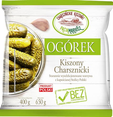 Charsznickie Kiszonki Ogórki Kiszone 650g 13252975106 Allegro pl