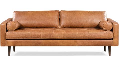 11 of The Best Mid Century Modern Leather Couches | Create and Find