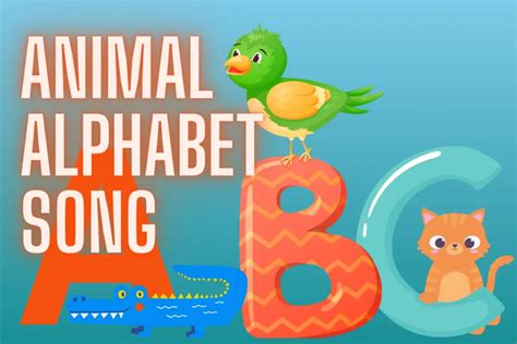 Animal Alphabet Song Nursery Rhyme Lyrics, Video and Printable ...