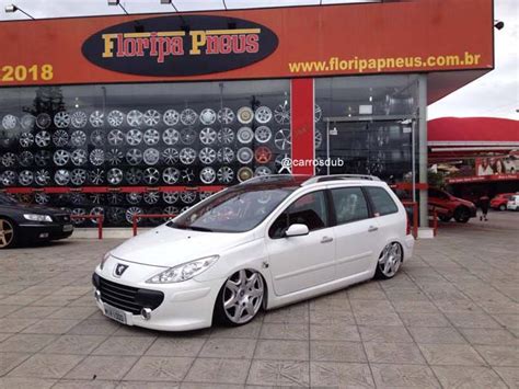 Peugeot 307 Sw Rebaixado Com Rodas Bentley Aro 20