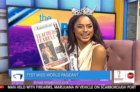 Ache Abrahams On Winning Miss World Tandt Cnc3