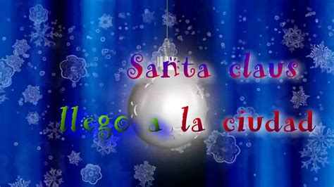 Luis Miguel Santa Claus Llego A La Ciudad Lyrics Letra Youtube