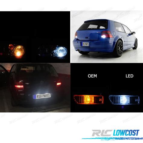 Kit Ampoules Led Exterieur Pour Volkswagen Vw Golf Gti