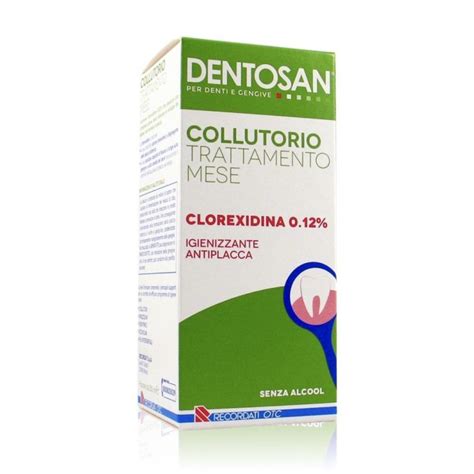 Colutorio Clorhexidina 0 12 Dentosan 500ml Farmacia Loreto