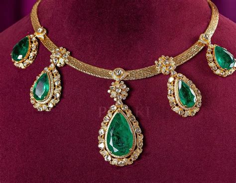 Pin By Manjula Reddy On Antique Nakshi And Kundan Gold Necklace