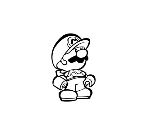 Super Mario Svg Mario Toy Clipart Silhouette Cricut Dxf Ai Svg