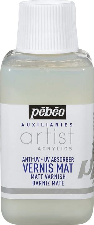 Pebeo PÉBÉO Auxiliaries Artist Acrylics Matt Varnish 250ml Mattfarbe