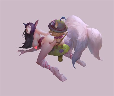 Rule 34 Ahri Anal Censored Enforcer12 Female Fur League Of Legends Male Riot Games Ruanxiao12