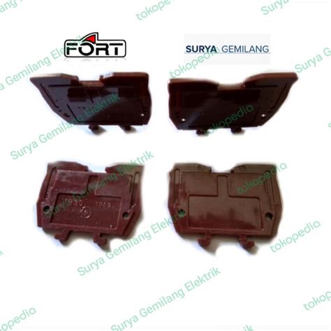 Jual End Plate Untuk Tr Terminal Block Model Kasuga Fort Jakarta