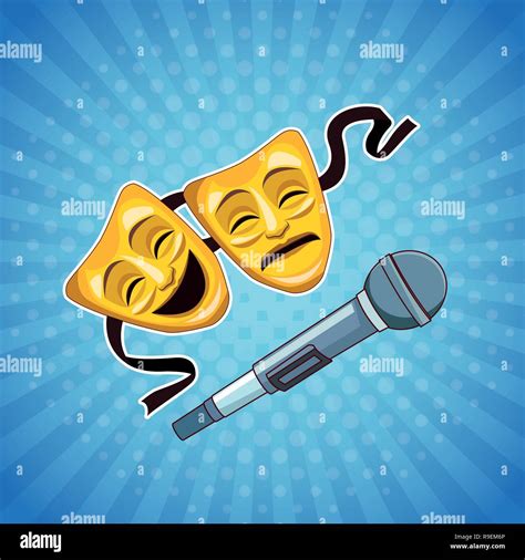 Theather Show Stock Vector Images Alamy