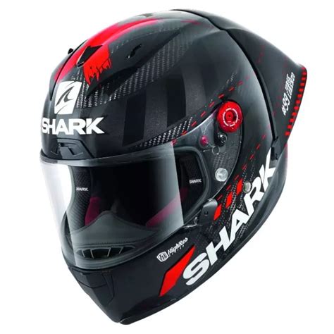 Casque Shark Race R Pro Gp Lorenzo Winter Test Carbone Anthracite