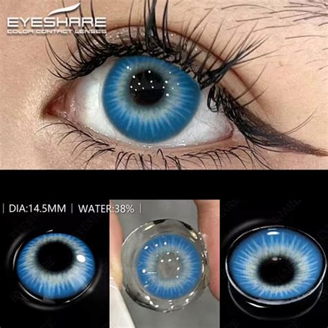 Blue Contact Lenses Uk Blue Eye Contacts Blue Lenses Lensmate