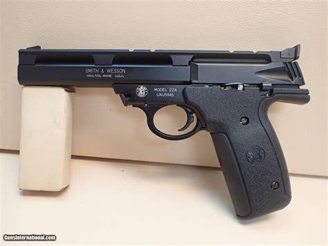 Sandw Model 22a 22lr 5 5 Barrel Target Pistol W 10rd Mag