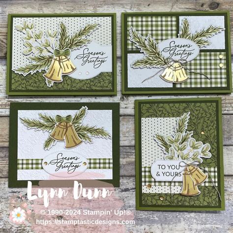 Seasons Of Green And Gold Collection Lynn Dunn Stamptastic Designs Llc