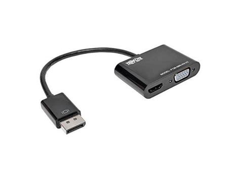 Tripp Lite P N Hv V Displayport To Hdmi Vga Adapter Converter