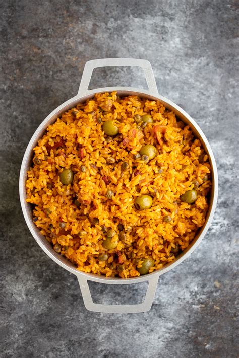 Arroz Con Gandules Puerto Rican Rice With Pigeon Peas Recipe