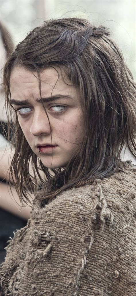 tv show game  thrones arya stark maisie williams  mobile