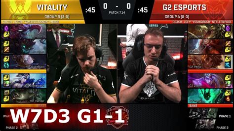 Vitality Vs G Esports Game S Eu Lcs Summer Week Day