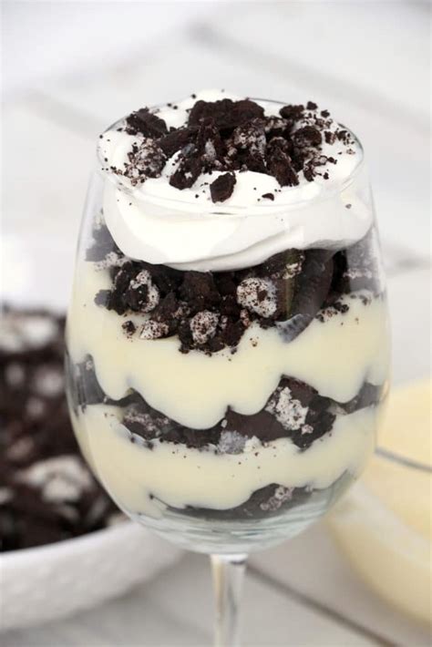 Mini Easy Trifle Recipe With Oreos My Heavenly Recipes