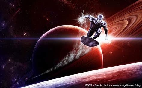 40 Silver Surfer Wallpapers High Resolution WallpaperSafari