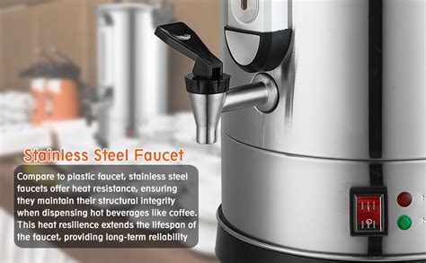 Amazon Coffee Urn Commercial Cofffee Maker Cup Stainless Steel Industrial Hot Beverage