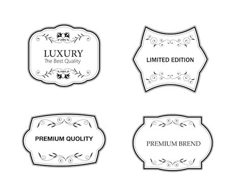 Premium Vector Set Of Decorative Vintage Frames