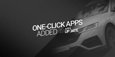 New One Click Apps Added In January 2023