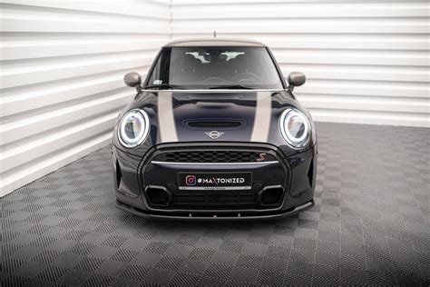 Cup Spoilerlippe Front Ansatz V 1 Für Mini Cooper S F56 Facelift Schw 199 00