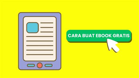 Cara Membuat Ebook Gratis Template