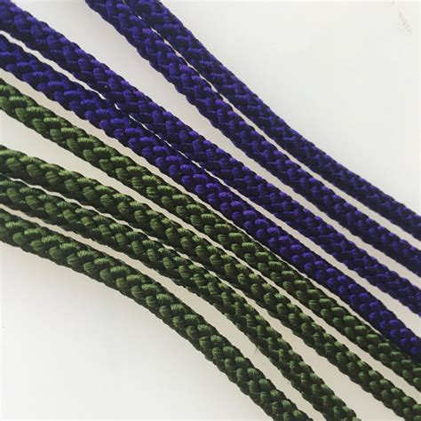 Silk Round Braided Cord Kumihimo 3mm Japanese Silk Cord Etsy