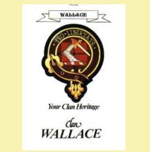 Wallace Your Clan Heritage Wallace Clan Paperback Book Alan McNie - For ...