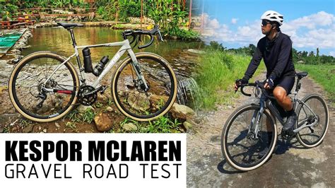 Kespor Mclaren Gravel Bike Gravel Road Test Jez Mar Bike Vlog Youtube