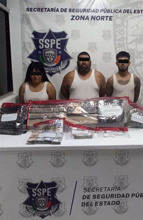 Detiene SSPE a tres personas en posesión de 800 mil pesos municiones y