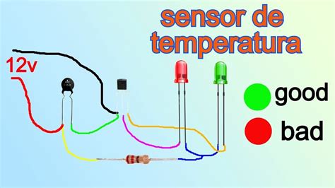 Sensor De Temperatura Muy Simple De Hacer Youtube