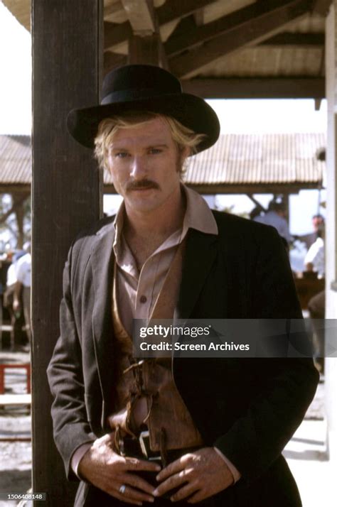 American Actor Robert Redford As The Sundance Kid In George Roy News