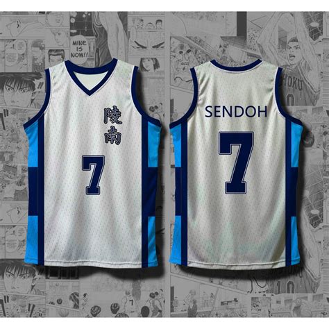 Slam Dunk Ryonan Akira Sendoh 7 Jersey Slam Dunk Edition Jersey