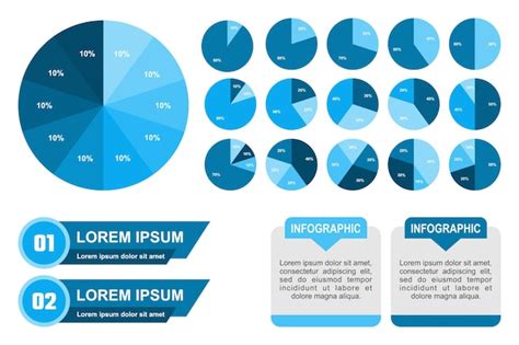 Conjunto De Gr Ficos De Elementos Para Diagramas De Infogr Ficos