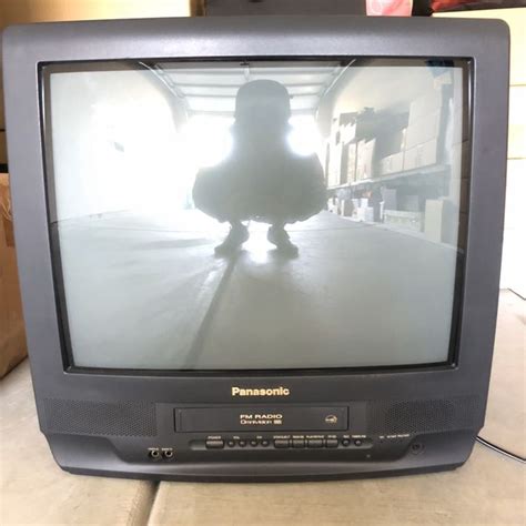 Panasonic Pv C2023 20 Color Tvvcrfm Combo Retro Gaming No Remote For