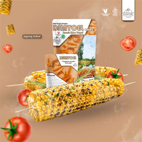 Jual DJINTOEL CHIPS JAGUNG BAKAR SPECIAL SNACK KHAS TEGAL OLEH2