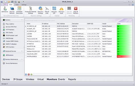 Network Monitoring Tool Uvexplorer