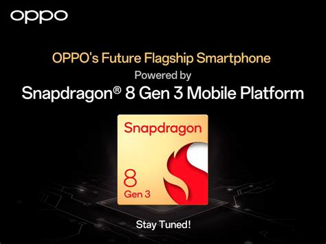 Oppo Is Including A Snapdragon Gen Processor In Its Upcoming