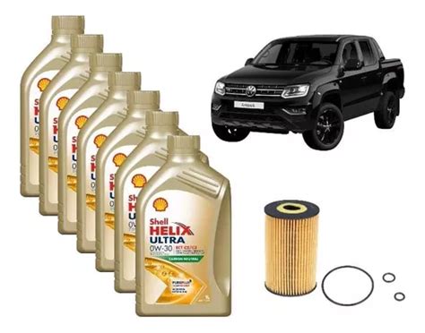 Kit Troca Óleo 0w30 Maxi E Filtro De Óleo Vw Amarok 2 0 7 L Frete grátis