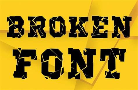 7 Free Destroy Fonts Dafont Free