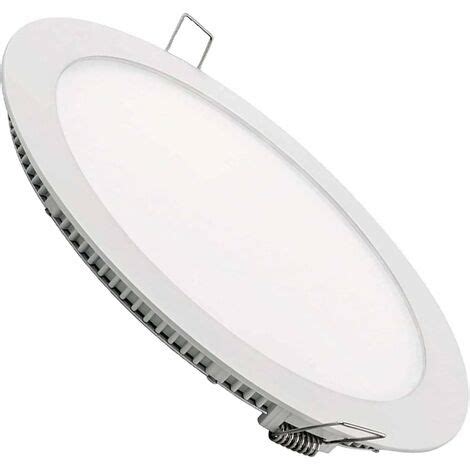 Zolginah Set Di Faretto Da Incasso A Led Rotondo Piatto Lumen