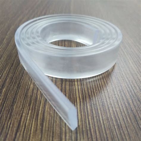 Seg Silicone Strip Flexible Extruded Clear Rubber Edge Trim Seal Stripping Advertising Light Box