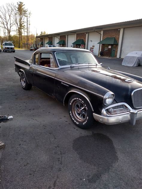 1961 Studebaker Hawk Sportscar Black Rwd Manual Coupe For Sale